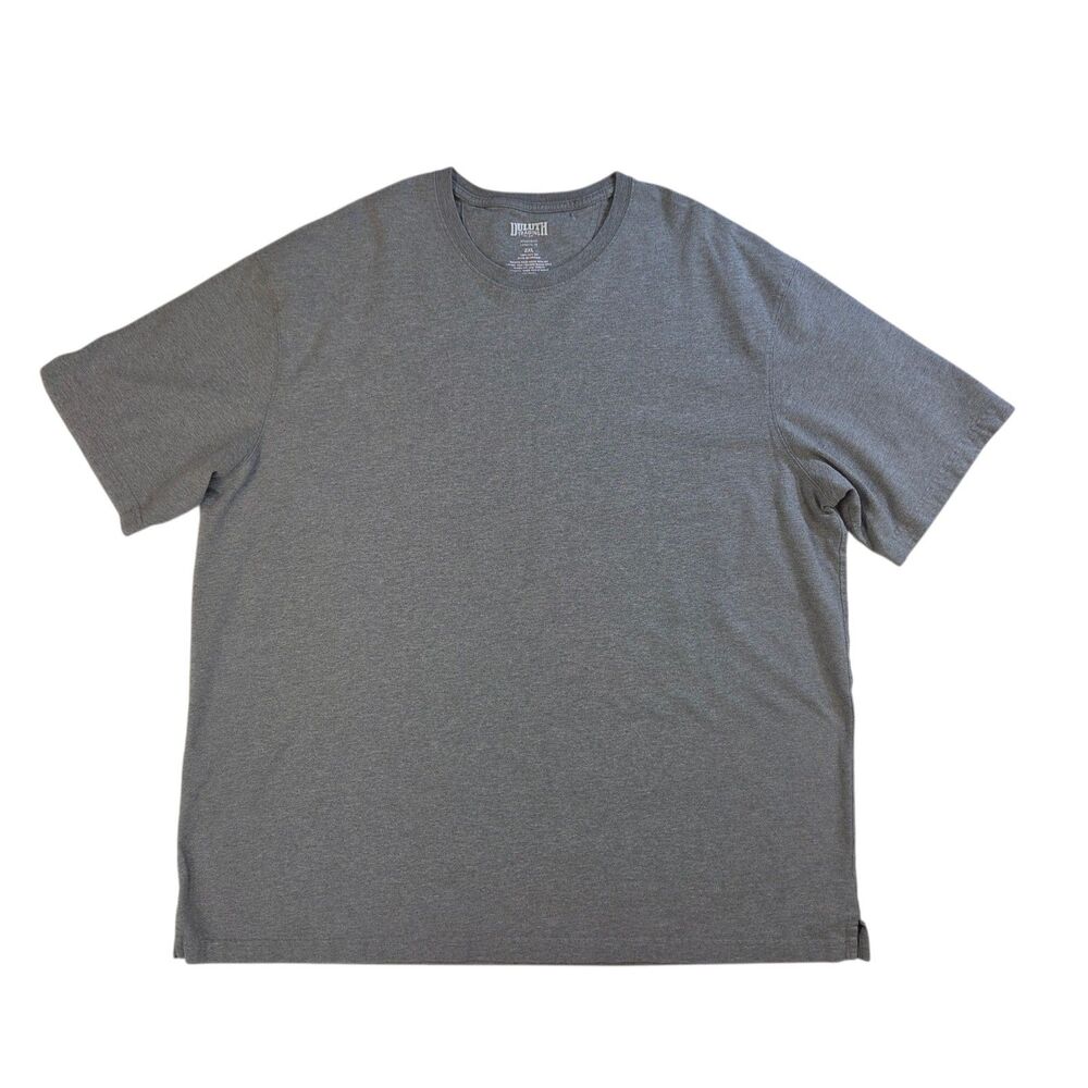 Duluth Trading Co T-Shirt Men's 2XL Gray Relaxed Fit Longtail Casual Tee Comfort